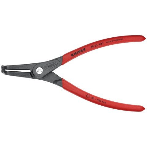 Knipex 4921A31 -  8 1/2" External 90° Angled Precision Snap Ring Pliers