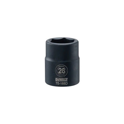 Dewalt DWMT75168OSP -  3/4 DRIVE IMPACT SOCKET - 6 POINT 26MM