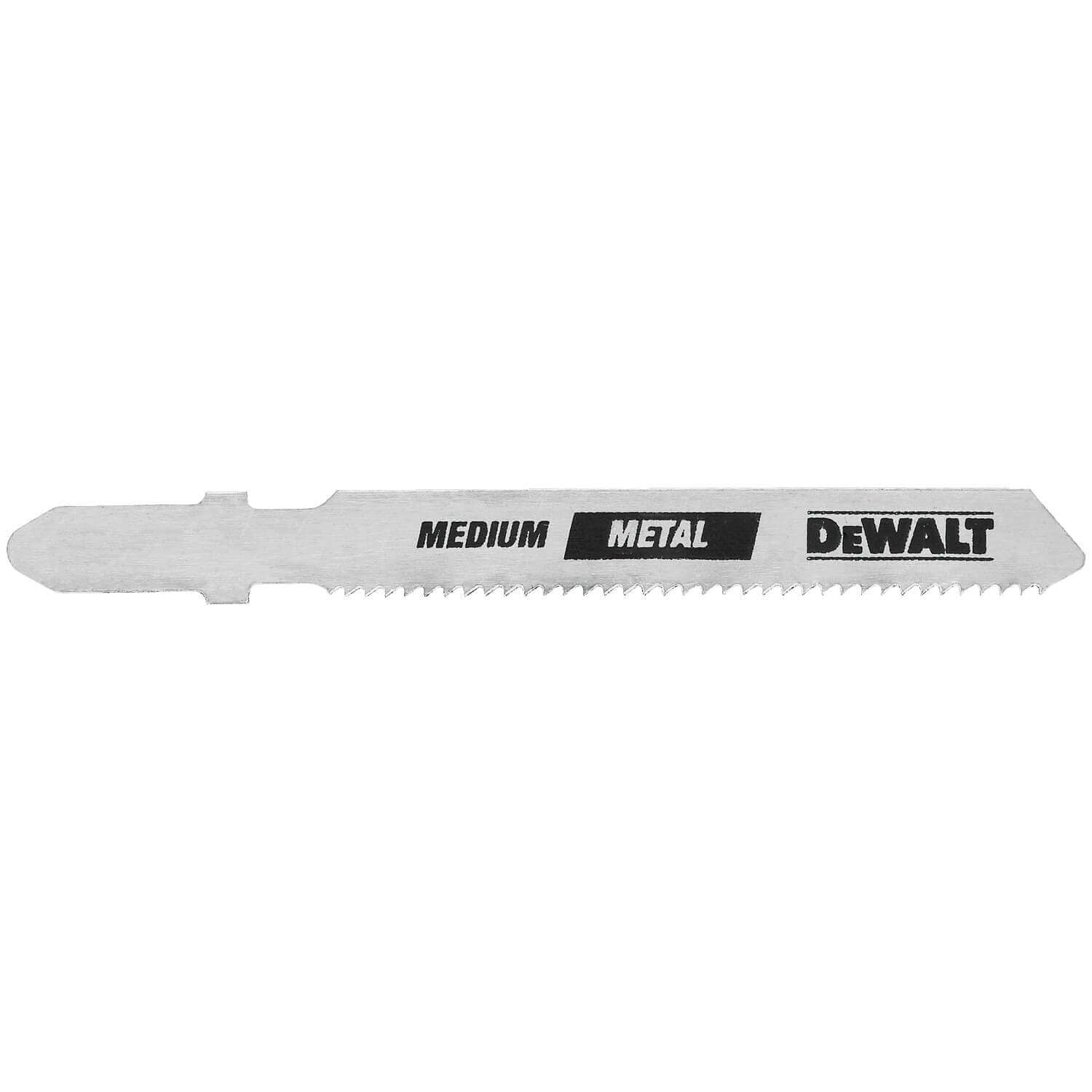 DW3778-5  3" 36 TPI Metal Cutting T- Shank Jig Saw Blades