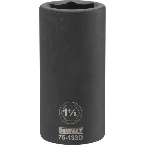 Dewalt DWMT75133OSP  - 3/4 DRIVE DEEP IMPACT SOCKET - 6 POINT-1-1/8"