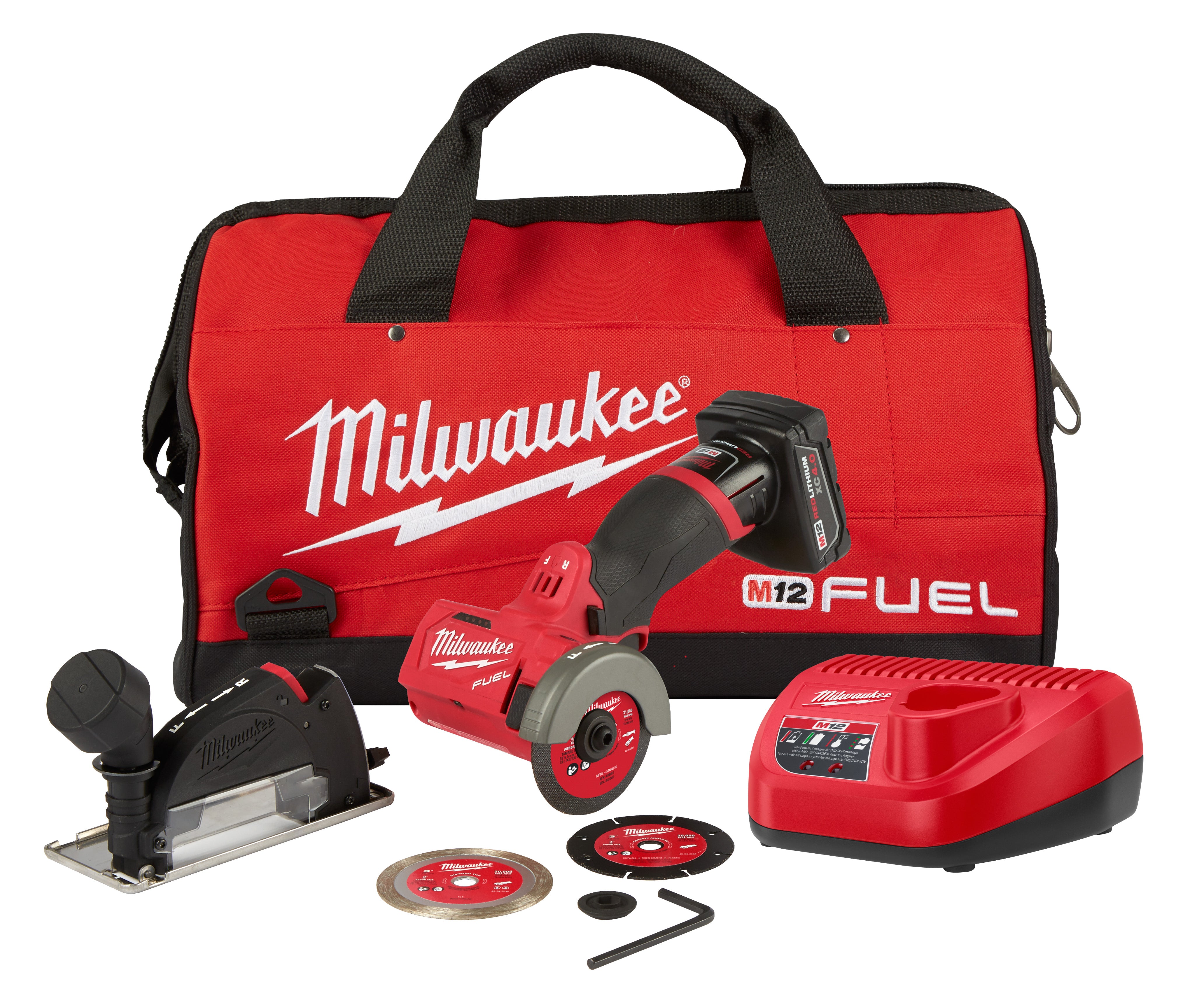 Milwaukee 2522-21XC - M12 FUEL™ 3" Compact Cut Off Tool - Kit