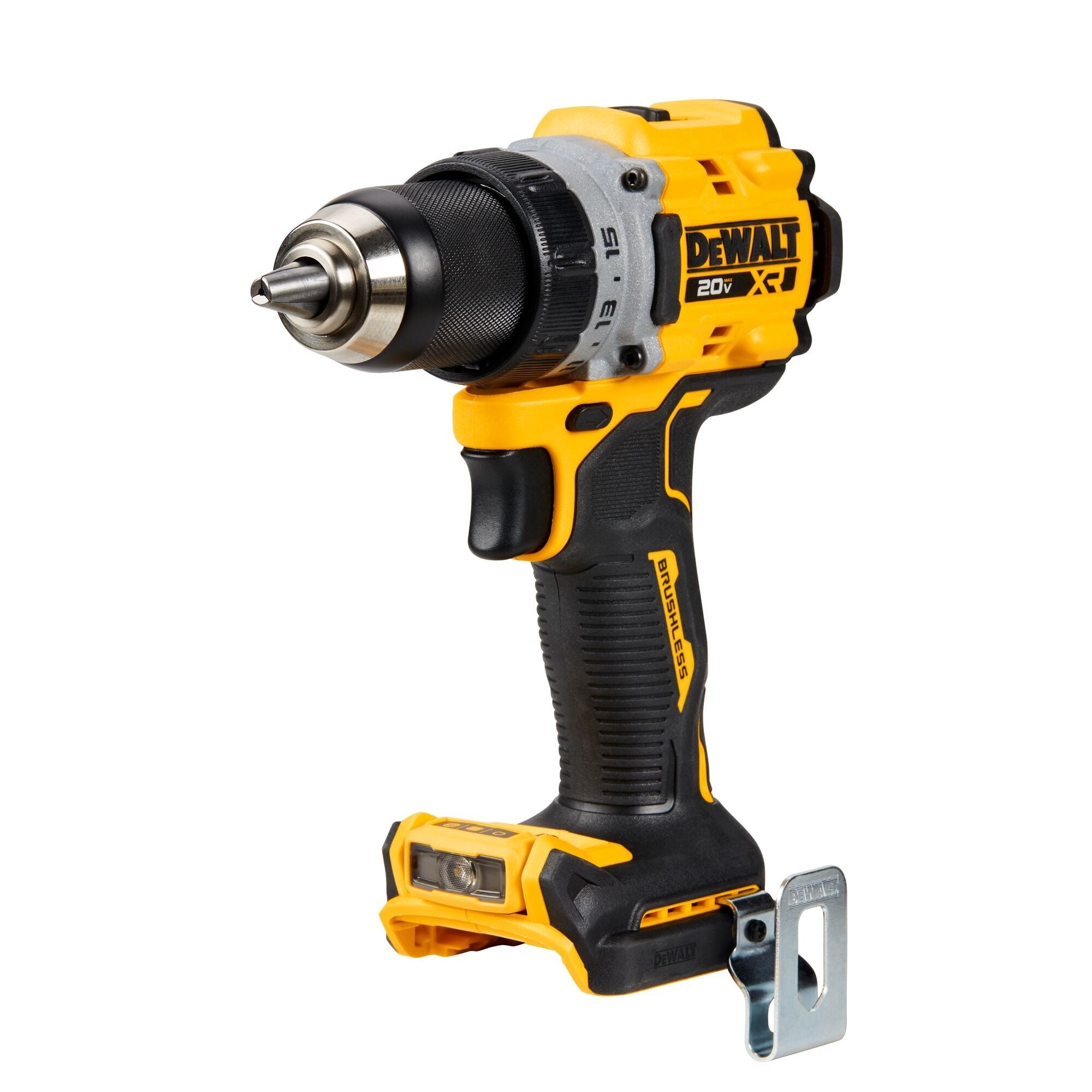 DEWALT DCD800B 20V MAX* XR® Brushless Cordless 1/2 in. Drill/Driver (Tool Only)