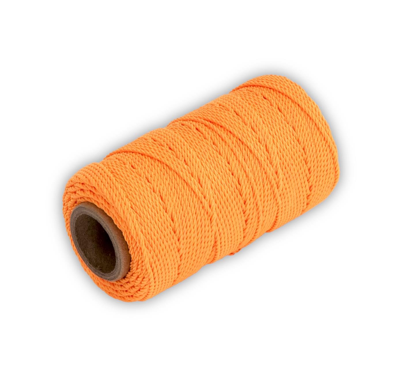 Marshalltown ML570 – Gedrehte Nylon-Maurerschnur, 250 Fuß Länge, Orange, Größe 18, 4 Zoll Kern 