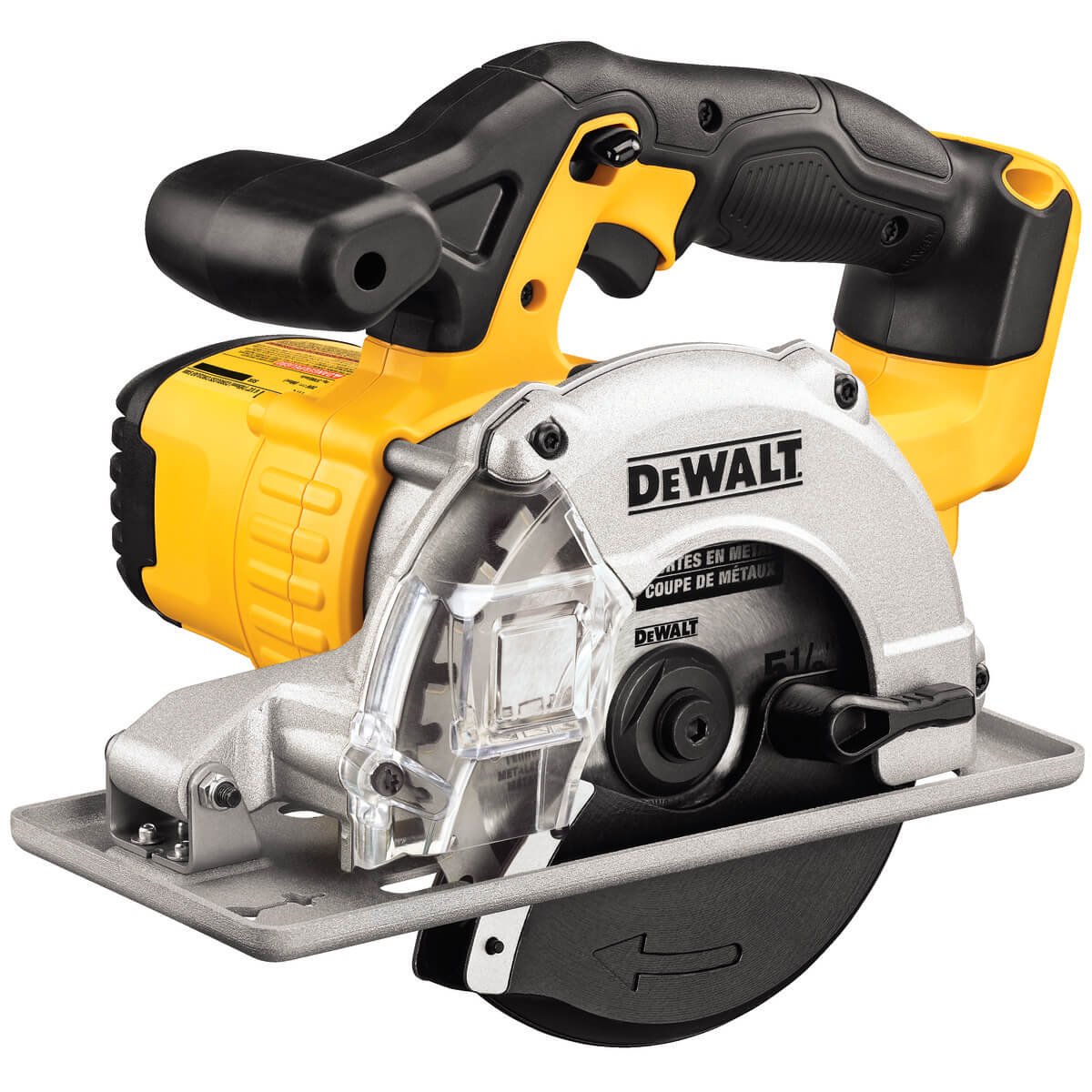 Scie circulaire DEWALT DCS373B-20V Max* 5-1/2 pouces, coupe du métal, outil seulement