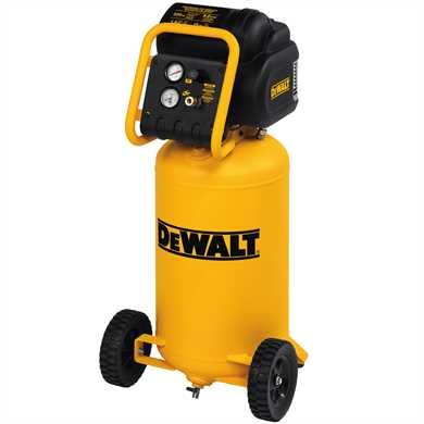 Compresseur d'atelier portatif électrique sur roues DEWALT D55168-225 Psi 15 gallons 120 volts