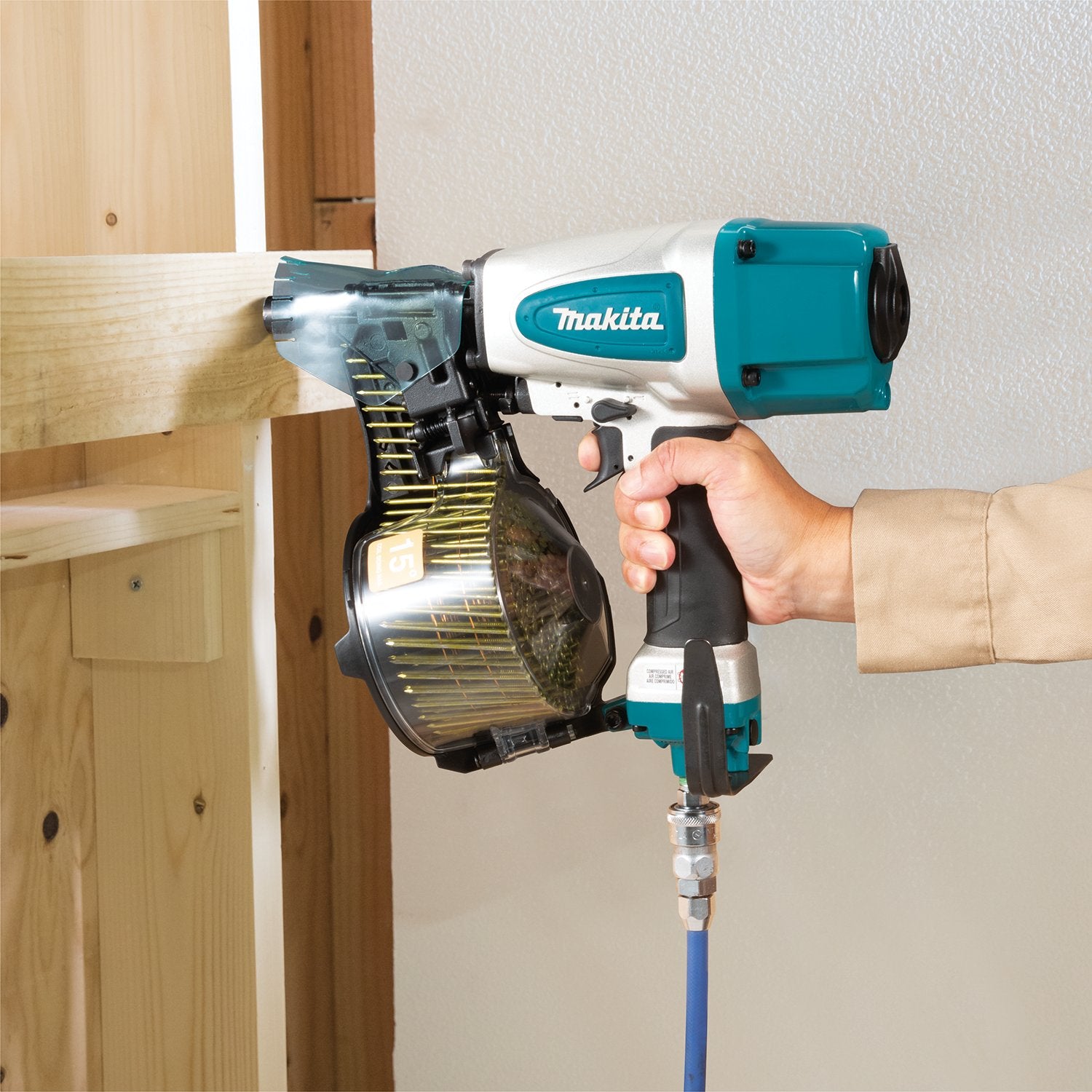 Makita AN613 – 2-1/2-Zoll-Spulenverkleidungsnagler 