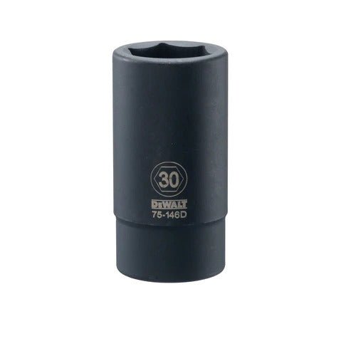 Dewalt DWMT75146OSP -  3/4 DRIVE DEEP IMPACT SOCKET - 6 POINT 30MM