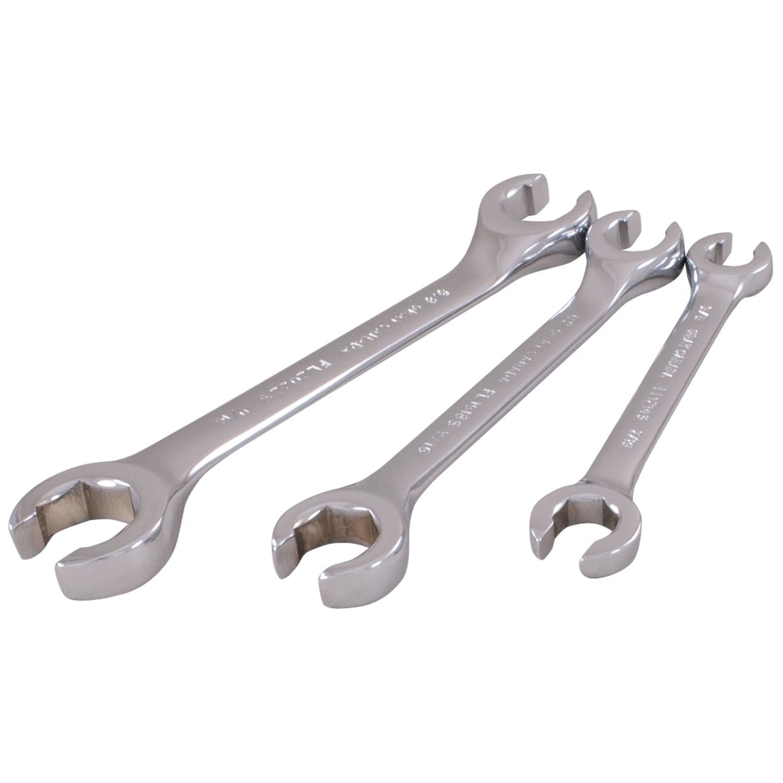 Gray tGT-FL3S  -  WRENCH SET FLARE 3PCS SAE