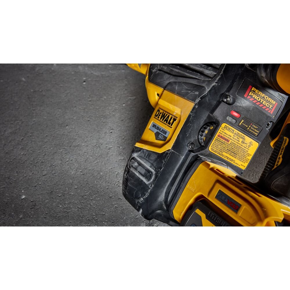 DEWALT DCH775X2-60V Max 2 Zoll bürstenloser Akku-SDS-Max-Kombi-Bohrhammer-Bausatz