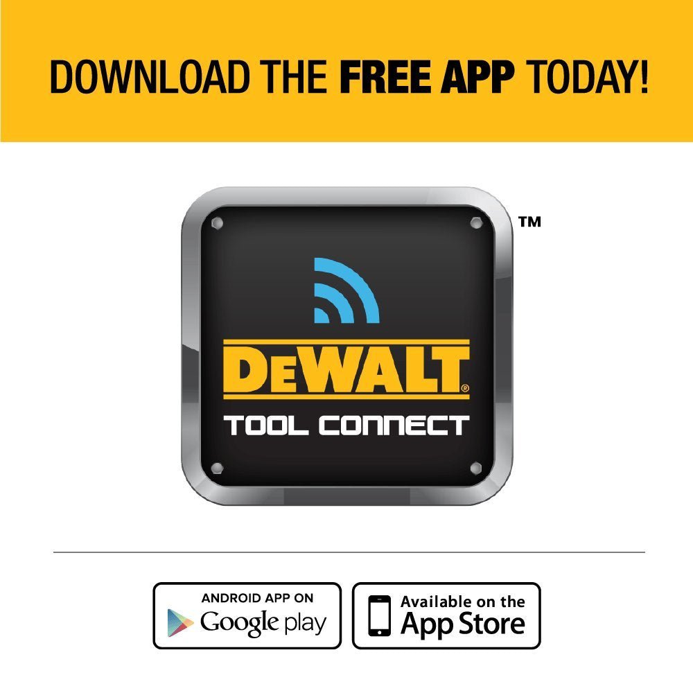 DEWALT DCD997B-20V Max Xr Hammer Drill Kit, Tool Connect Bluetooth, Tool Only