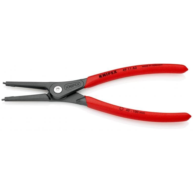 Knipex 4911A3 - 9" External Precision Snap Ring Pliers