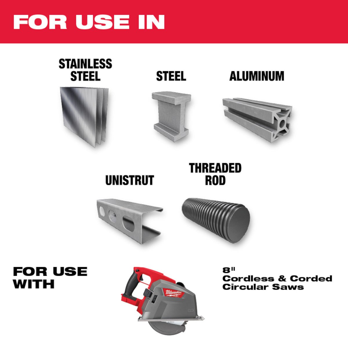 Milwaukee 48-40-4515 - Circular Saw Metal Cutting Blades