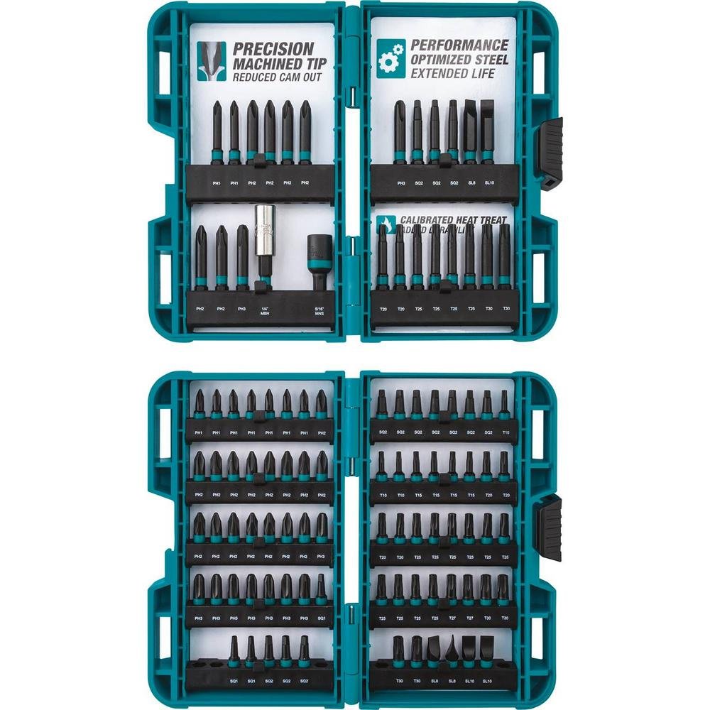 Makita E-00038 - Kit d'accessoires ImpactX 100 pièces 