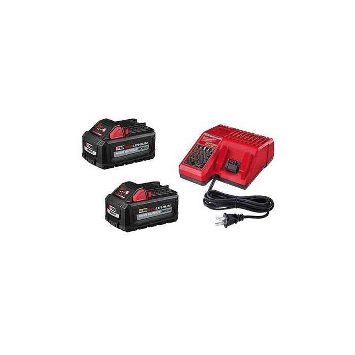 Milwaukee 48-59-1862SC  -  E M18 HIGH OUTPUT 2X 6.0AH STARTER KIT - SPECIAL BUILD