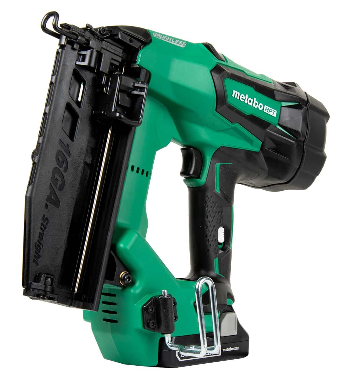 METABO Li-Ion NT1865DM 16 Gauge Straight Cordless Finish Nailer, 1