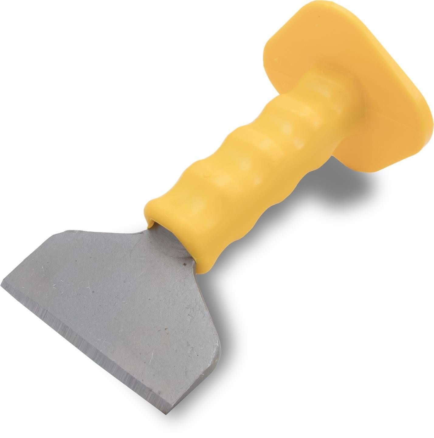 Marshalltown 604B26SG -  7 x 4 Soft Grip Brick Chisel w/ 7/8" Stock and Guard