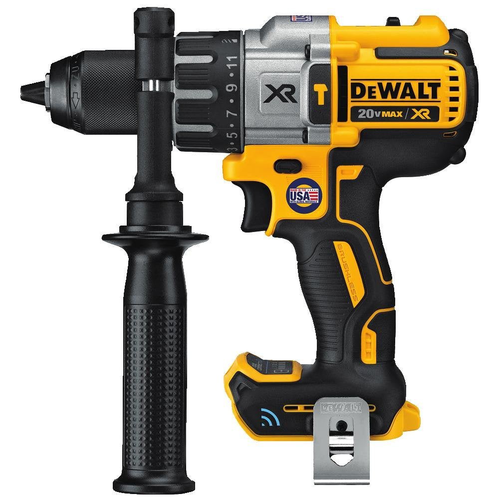 Dewalt DCD997B 20V MAX* XR LITHIUM ION BRUSHLESS 3-SPEED HAMMERDRILL Bare Tool with TOOL CONNECT