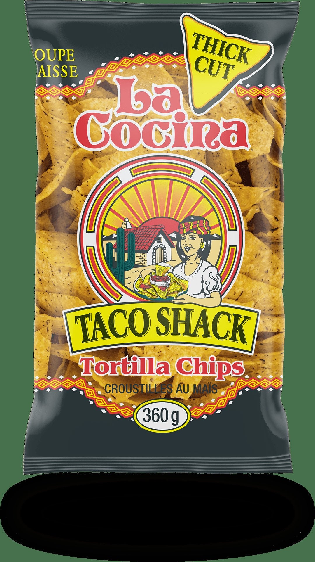 La Cocina Taco Flavour Tortilla Chips - Thick Cut