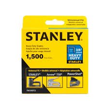 STANLEY TRA706TCS  -  1,500 PC 3/8 IN HEAVY DUTY STAPLES