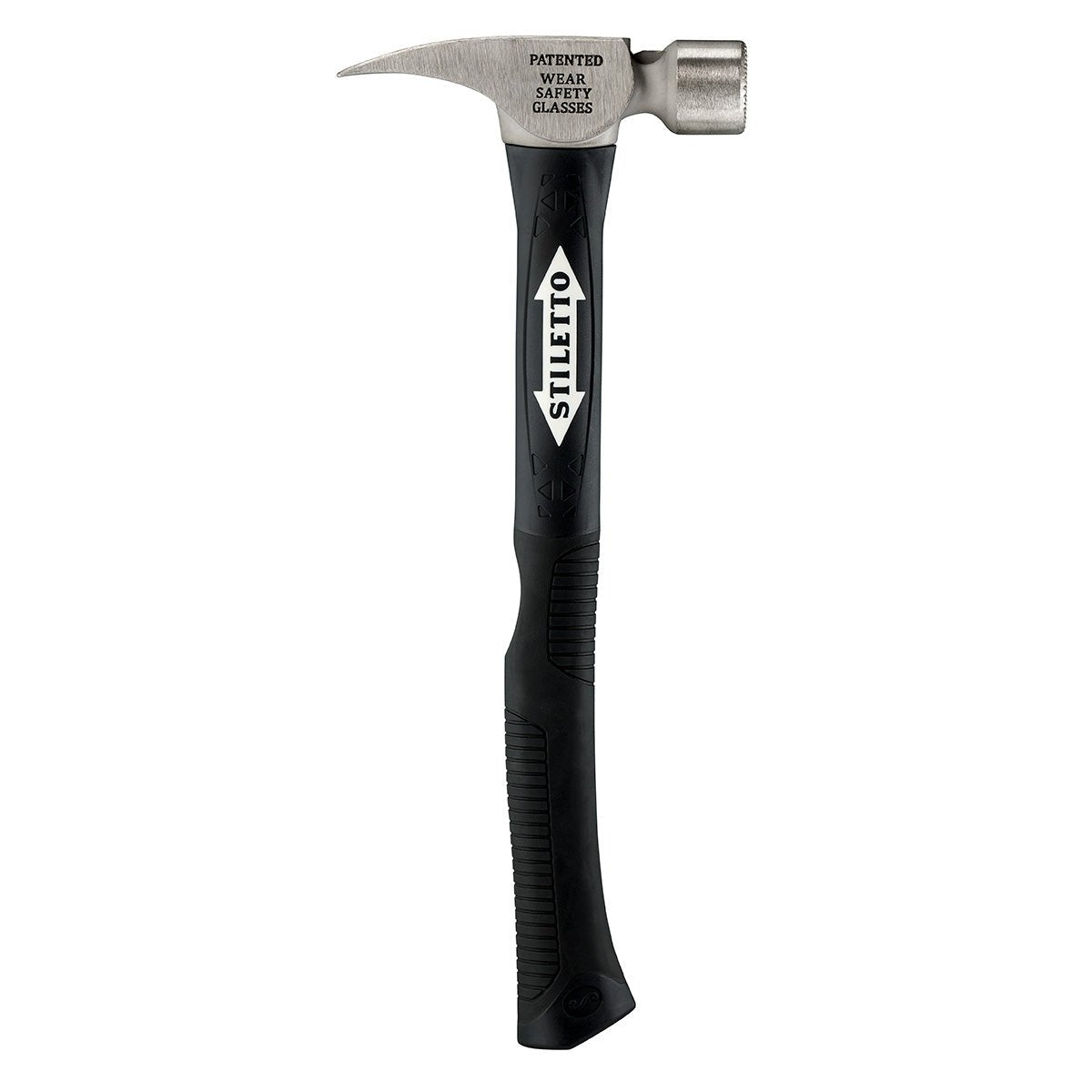 Milwaukee TI14MC-F – 14 oz Titan-Hammer mit gefräster Schlagfläche und 18 Zoll Hybrid-Glasfaserstiel