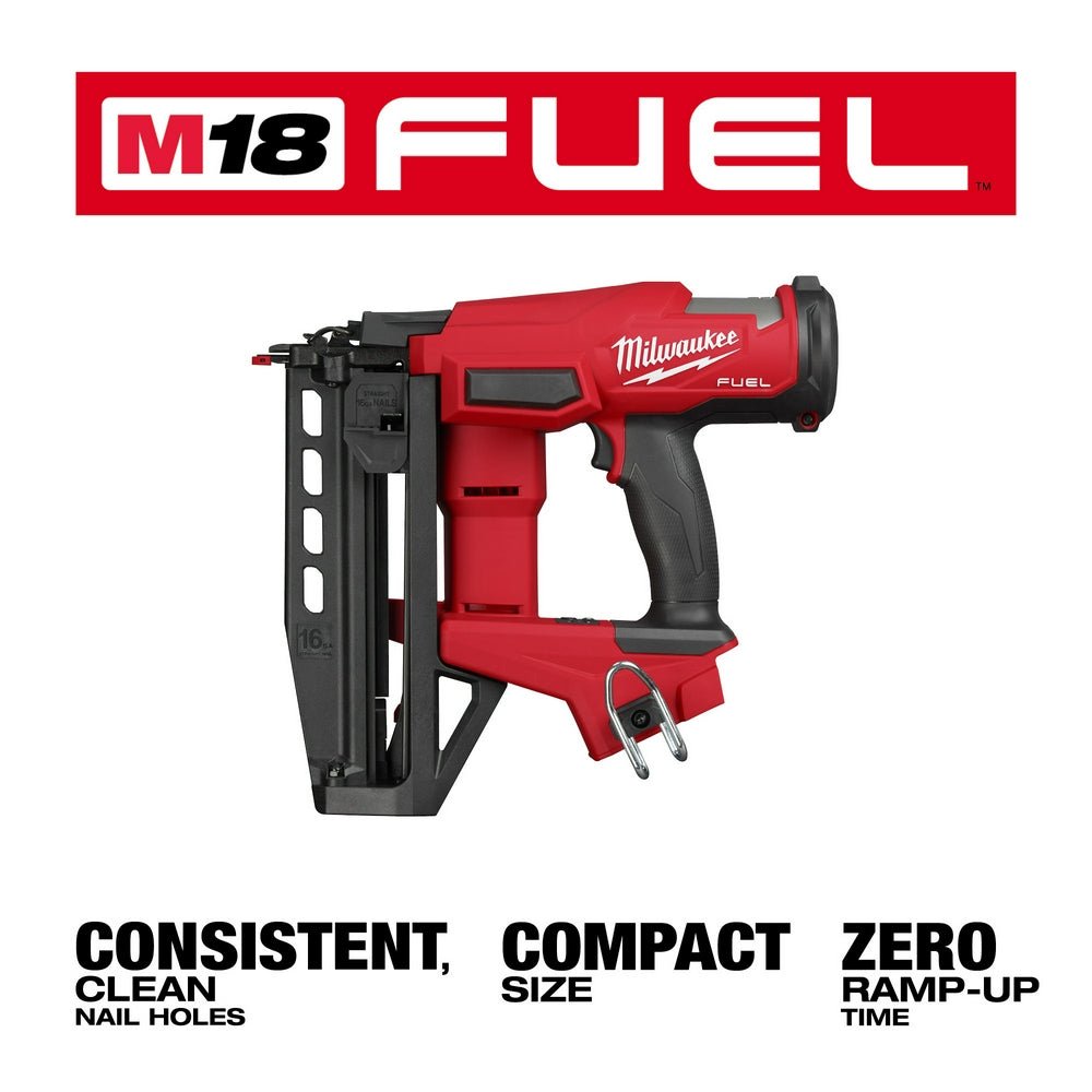 M18 FUEL 16 Gauge Straight Finish Nailer