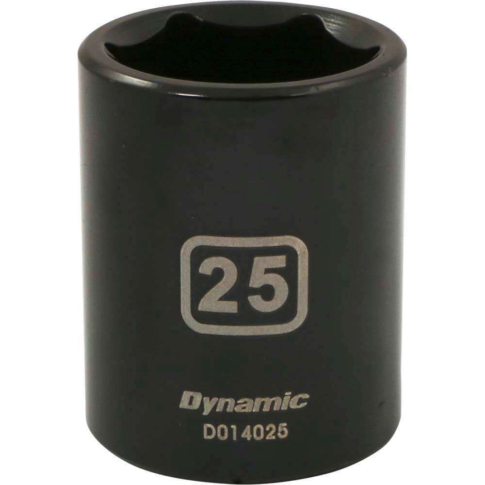 DYNAMIQUE 1/2" D 6 PT 25MM IMP SKT