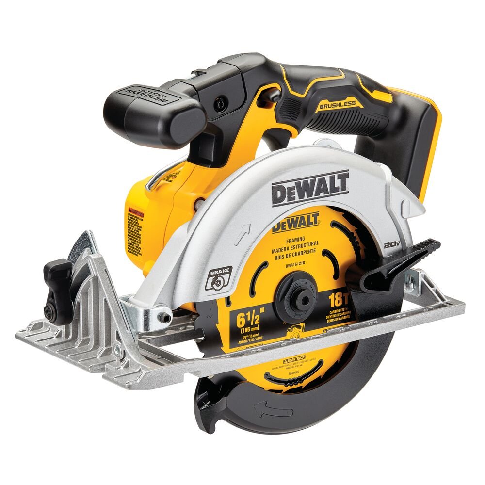 DEWALT DCS565B 20V MAX* 6-1/2 IN. BRUSHLESS CORDLESS CIRCULAR SAW (TOOL ONLY)