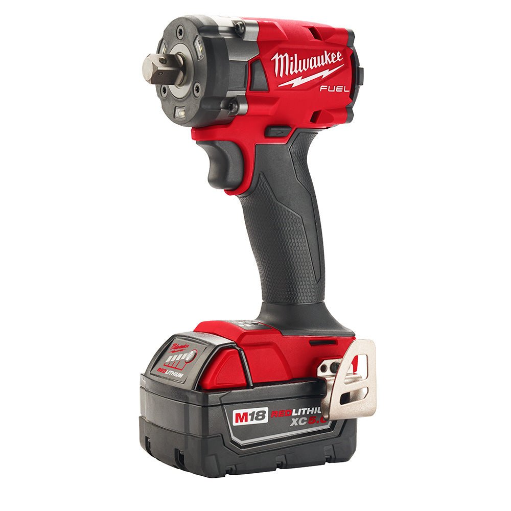 Milwaukee 2855P-22  -  M18 Fuel 1/2" Compact Impact Wrench - Pin Detent - Kit