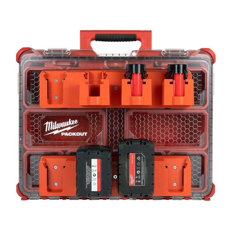 48 Tools PO-18V-BLK-01B Montagehalterung für Milwaukee Packout 