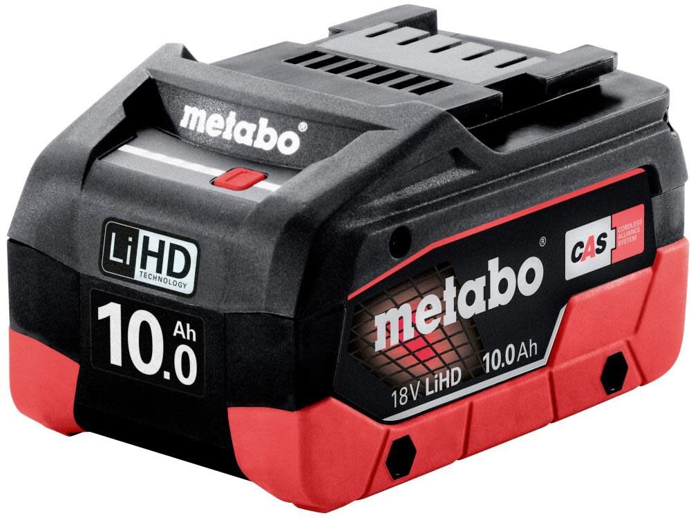 Metabo -US625549002 - 18V Battery Starter Kit 10 Ah LiHD Battery 2pk with ASC145 Fast Charger