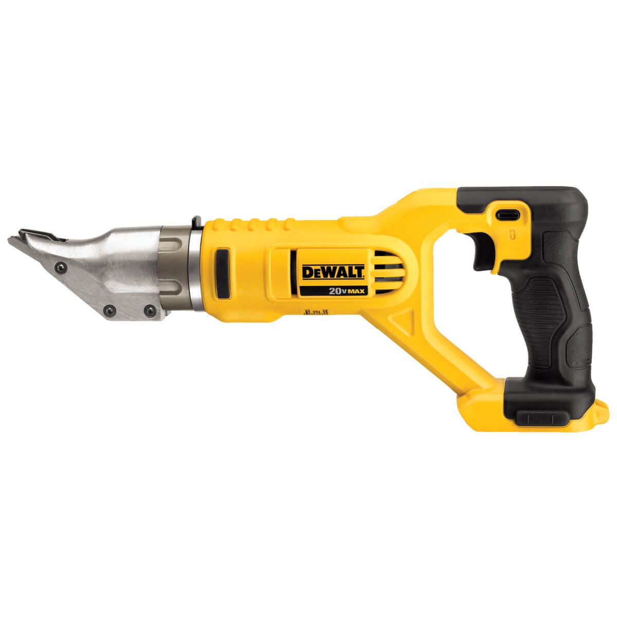 Cisaille à métaux DEWALT DCS491B-20V MAX*, tête pivotante, calibre 18, outil seul