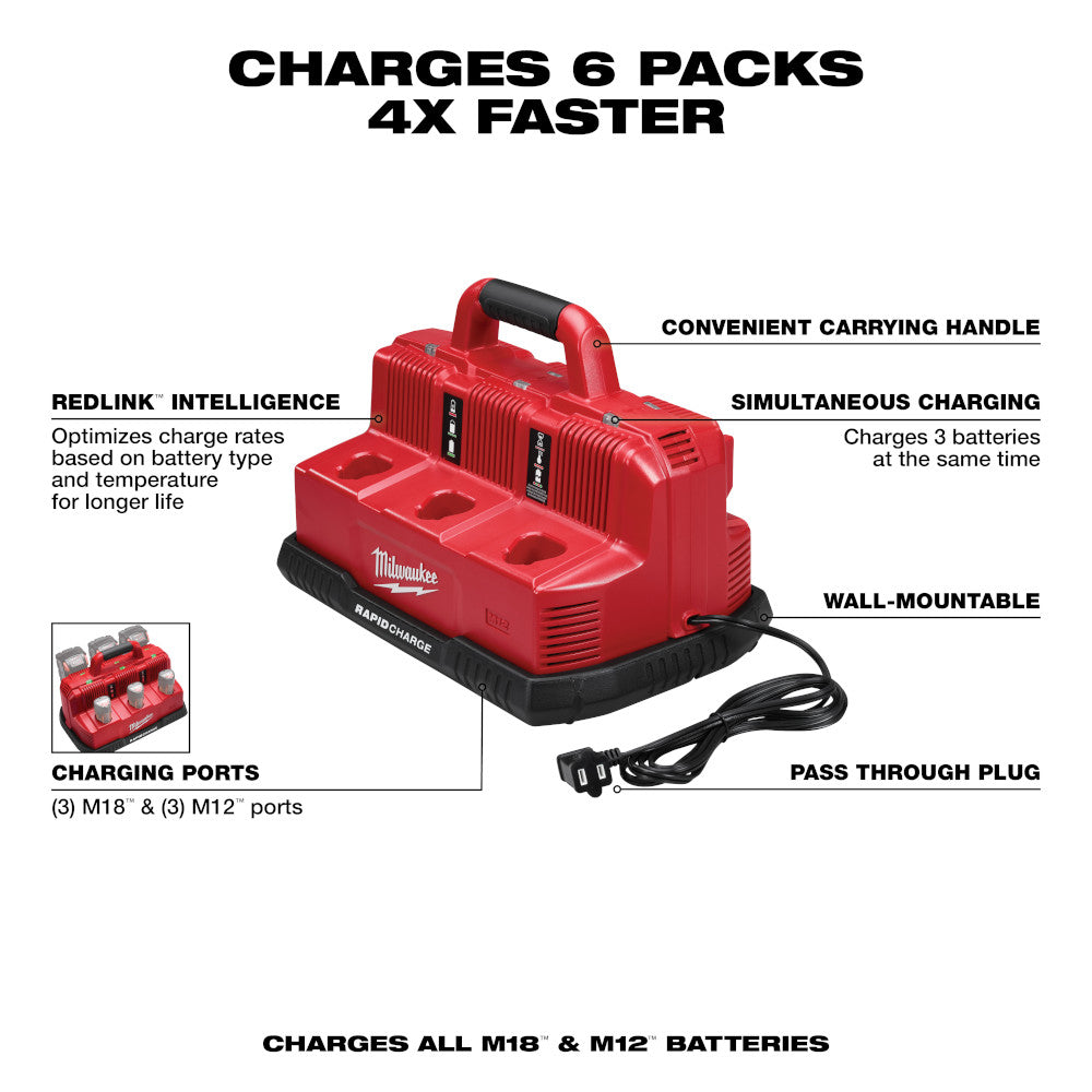 Milwaukee 48-59-1807 - M18/M12 Rapid Charge Station