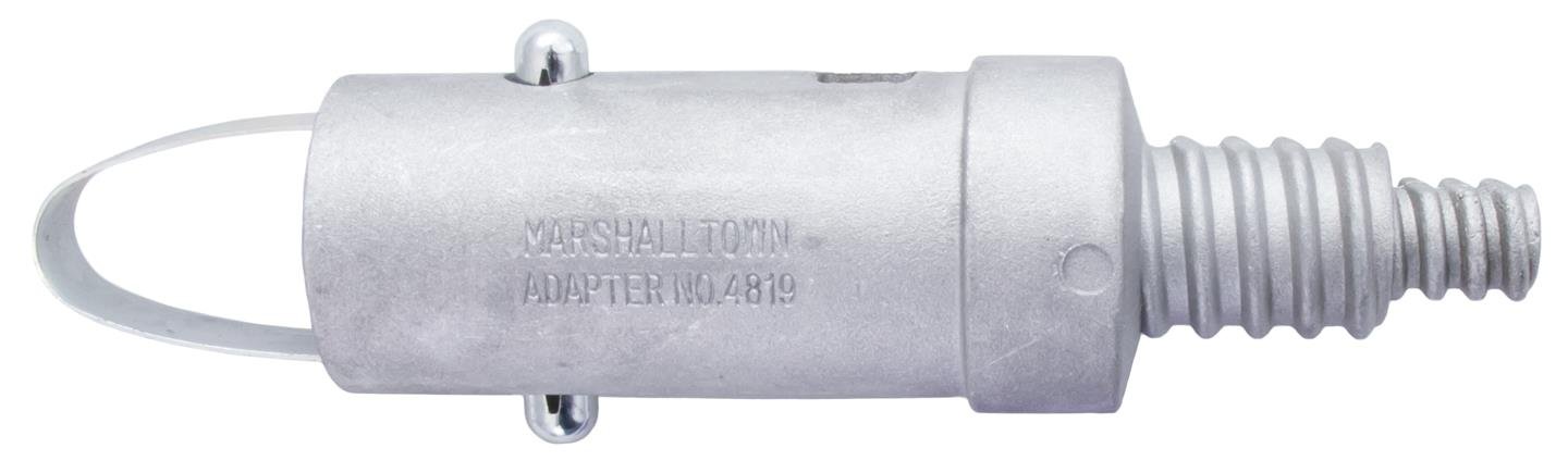 Marshalltown 4819 -  Male Threaded Adapter-Push Button Handle