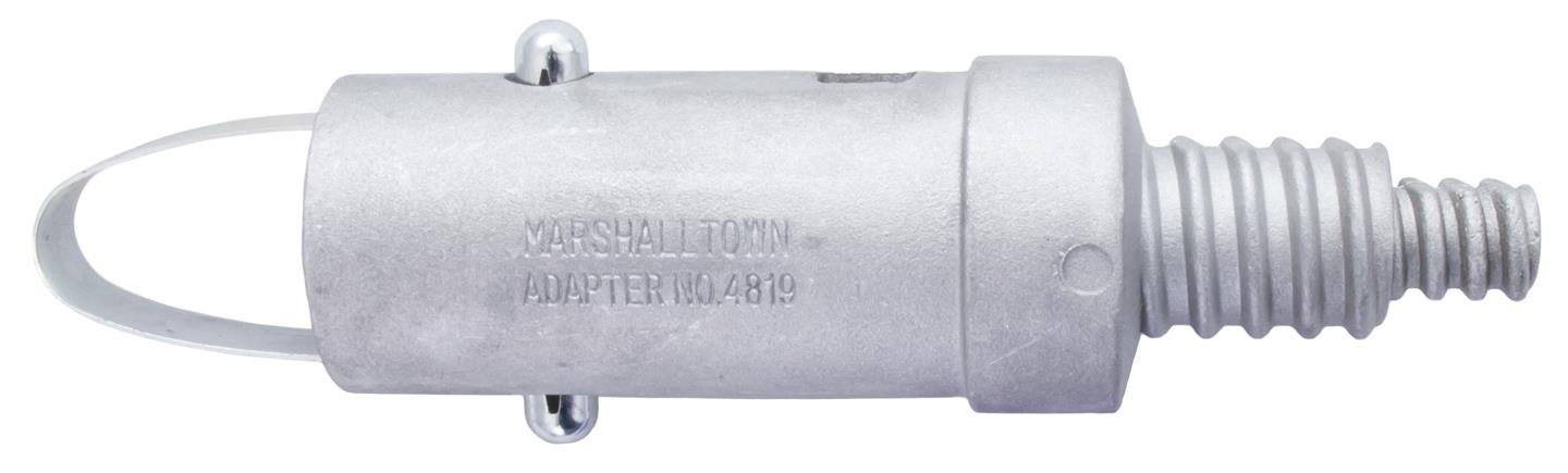 Marshalltown MAR-4819 - Male Threaded Adapter-Push Button Handle