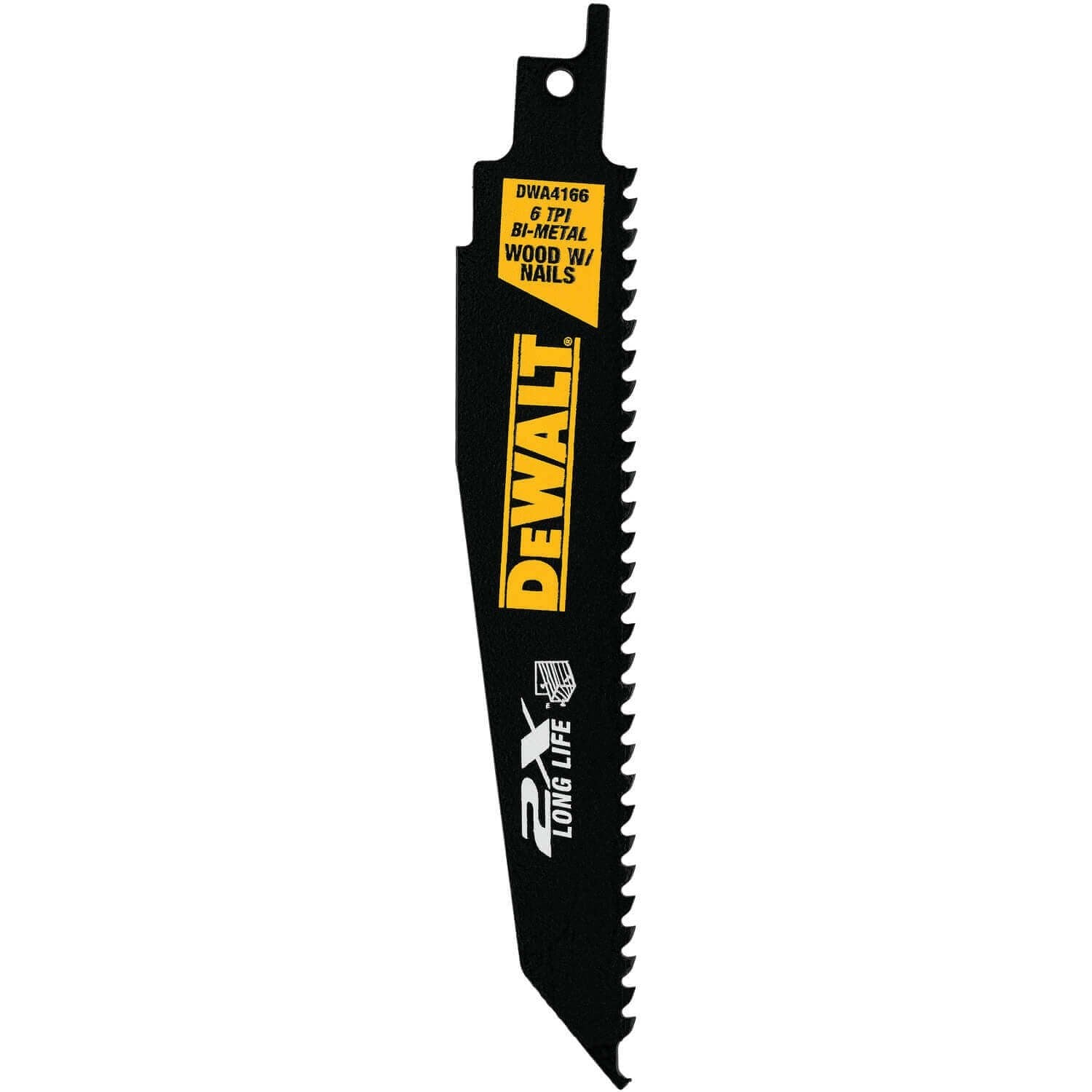 Jeu de lames de scie alternative DEWALT DWA4101, coupe bois/métal, paquet de 8 (Dwar8Setcs)