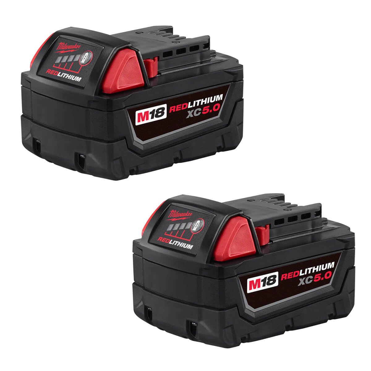 Milwaukee 48-11-1852 - M18™ REDLITHIUM™ XC5.0 Extended Capacity Battery Two Pack
