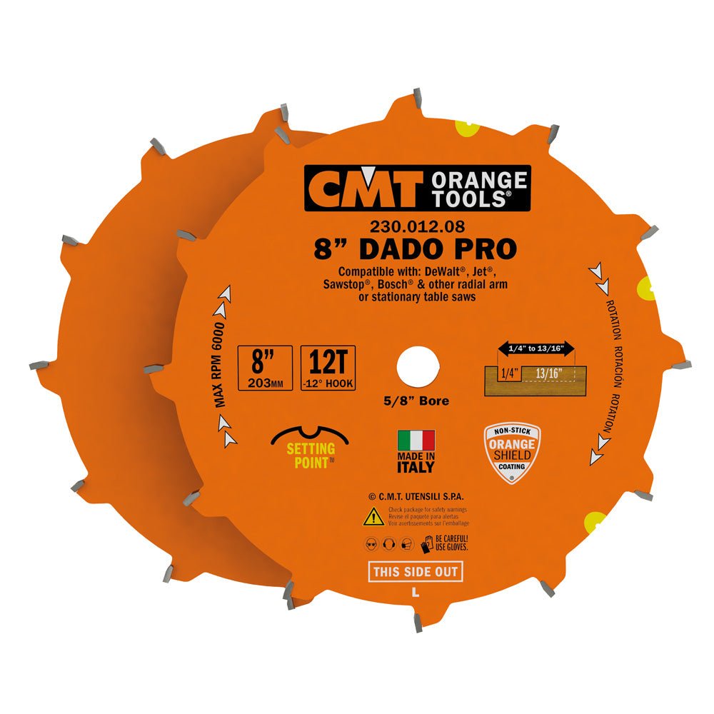 CMT-230.012.08 - PRO DADO 8''x12x5/8''