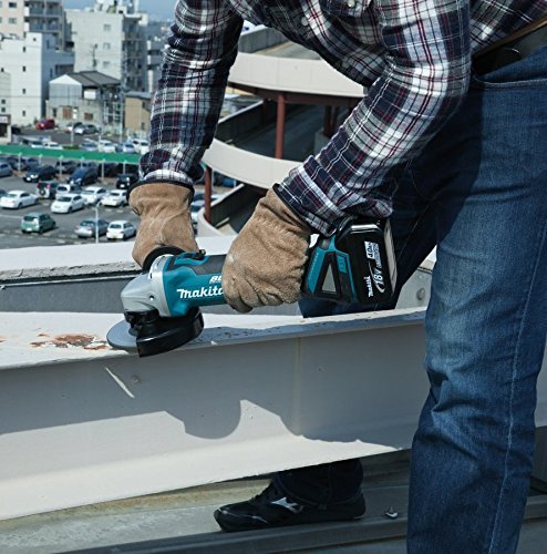 Makita DGA504Z - Meuleuse sans balais 18 V 5 pouces avec interrupteur coulissant