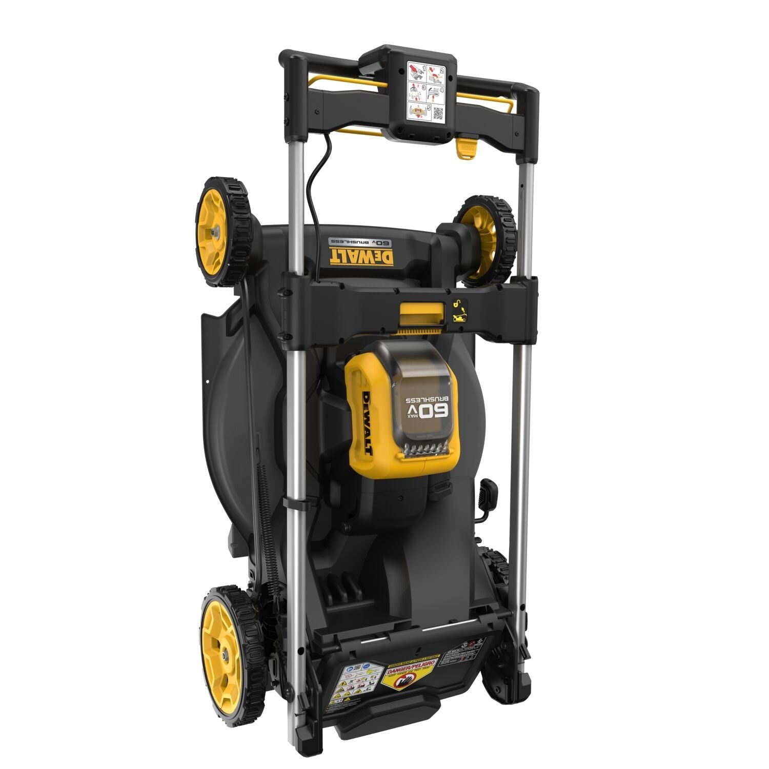 Tondeuse poussée DEWALT DCMWP600X2-CA-60V nouvelle génération