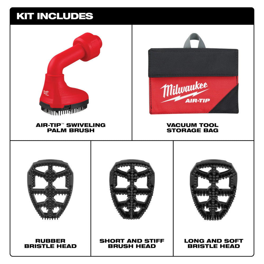 Milwaukee 49-90-2020  -  AIR-TIP™ Swiveling Palm Brush