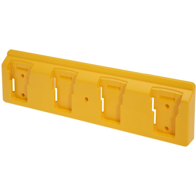 48 Tools BH-FLEX-YEL-04 Yellow Battery Holder for Dewalt 60V Batteries