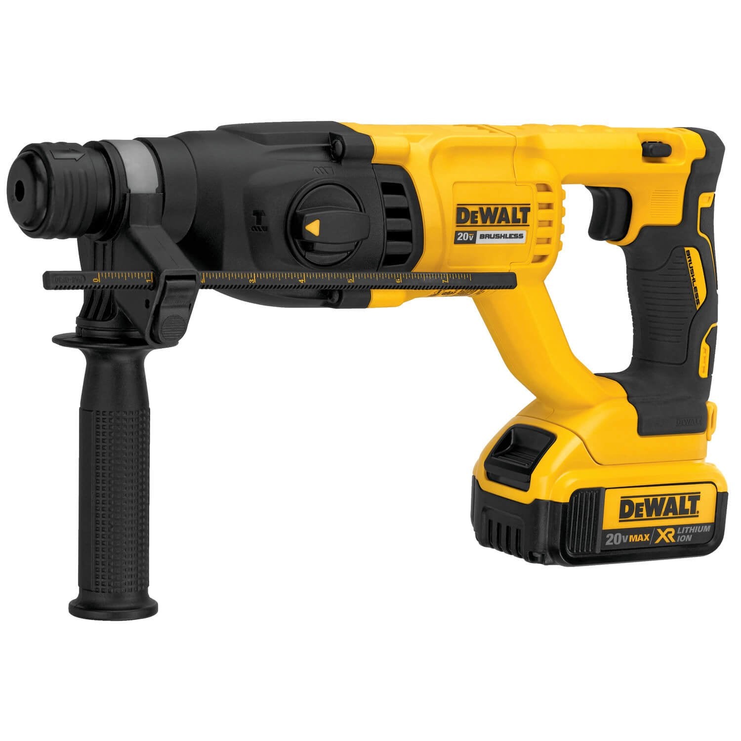 Dewalt DCH133M2 - Ensemble de marteau perforateur SDS Plus 1" BL à poignée en D