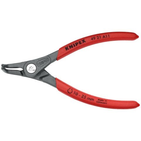 Knipex 4921A11 - 5 1/8" External 90° Angled Precision Snap Ring Pliers