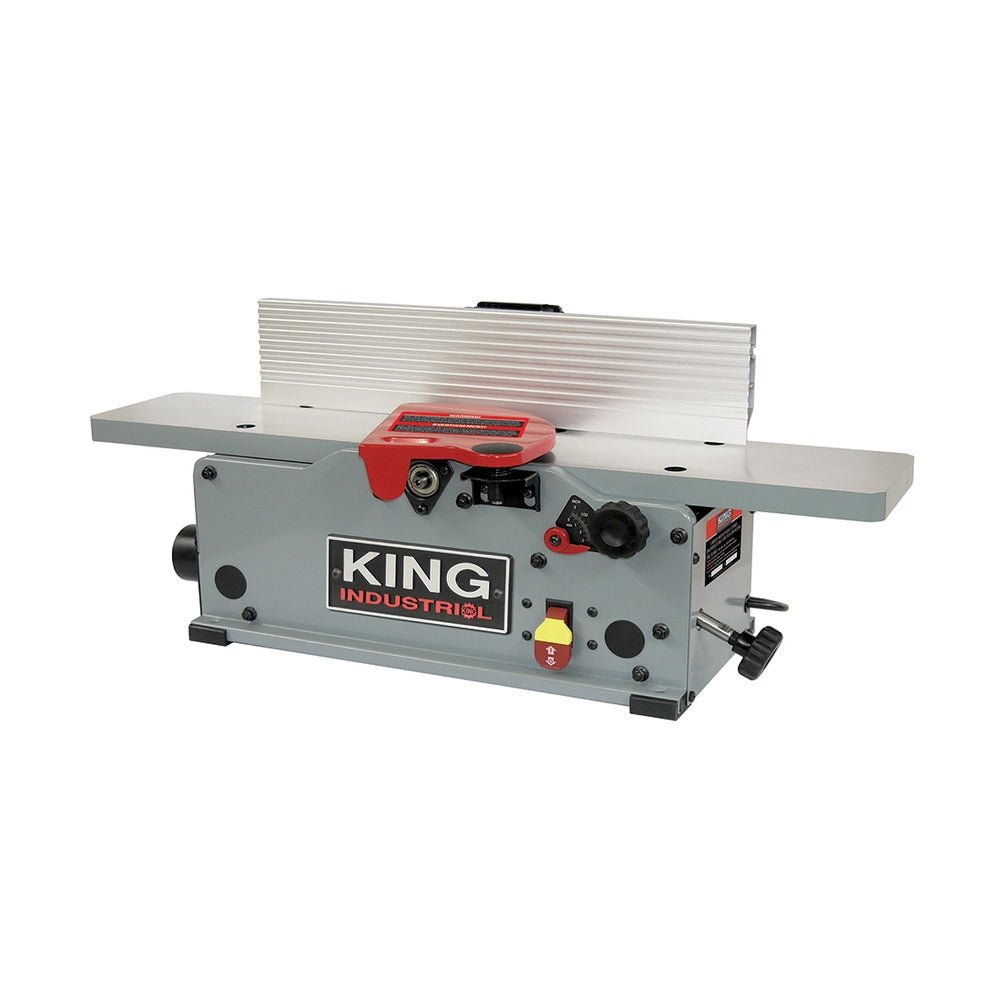 KING KC-6HJC - 6" Benchtop Jointer, Helical Cutterhead