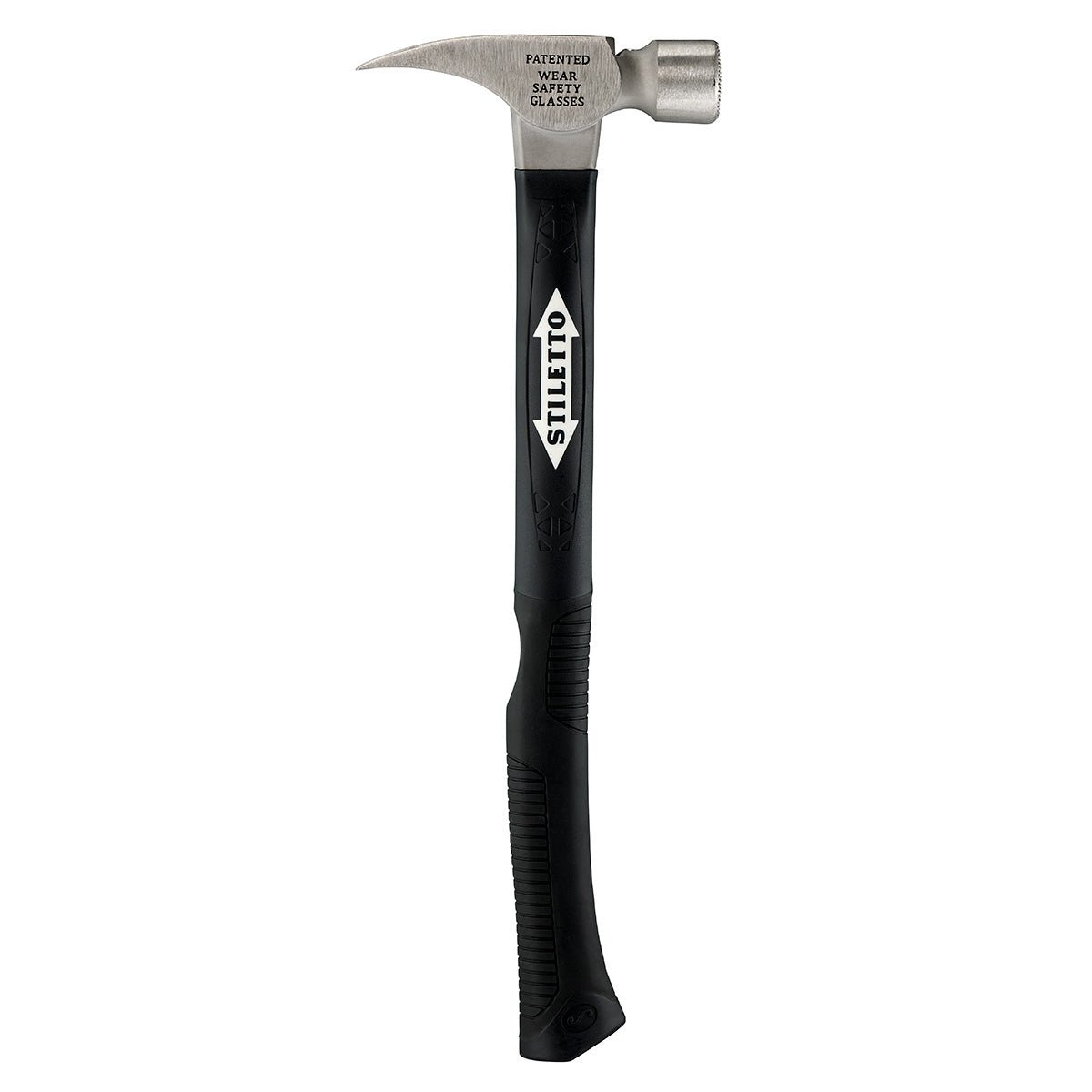 Milwaukee TI16MC-F - 16 oz Titanium Milled Face Hammer with 18 in. Hybrid Fiberglass Handle