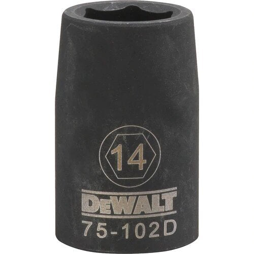 DeWalt Mechanics DWMT75102OSP  -  1/2 DRIVE IMPACT SOCKET - 6 POINT-14MM