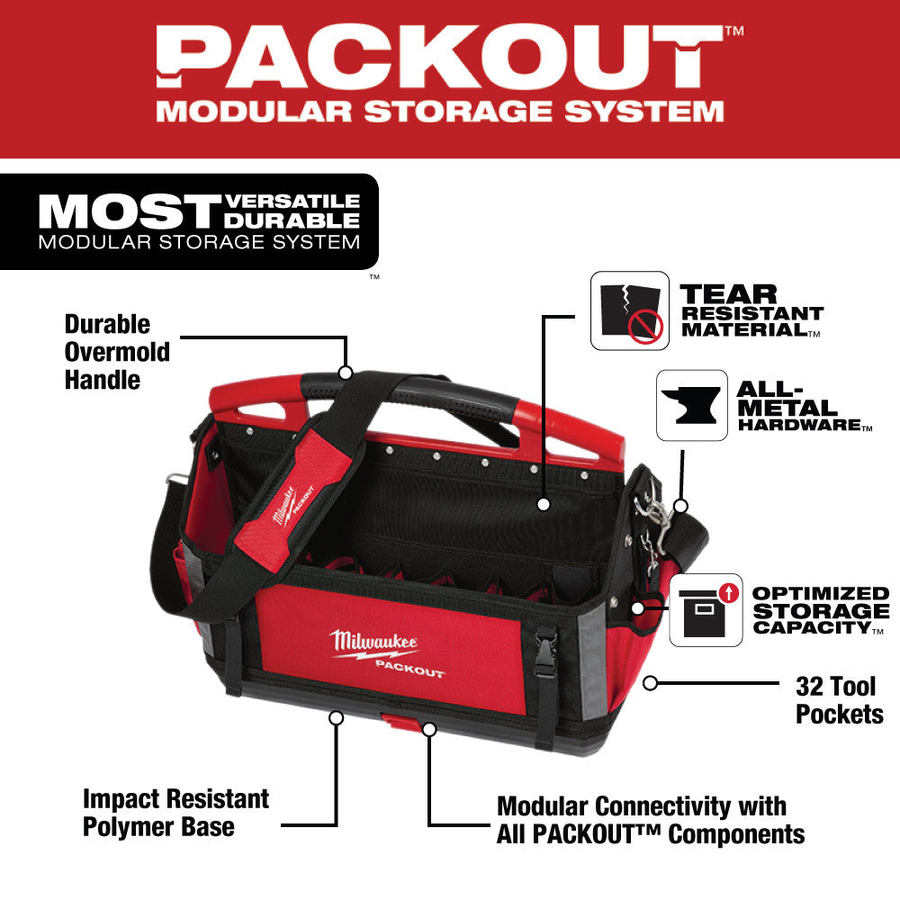 Milwaukee 48-22-8320 - PACKOUT 20" Tote