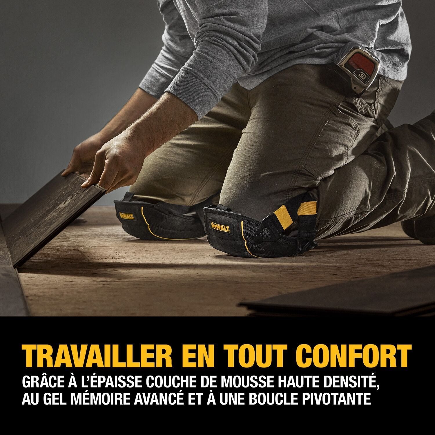 DEWALT DWST590014 - Genouillères de sol avec gel