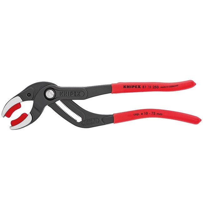 Knipex 8111250SBA - Pince à tuyaux 10" - Mâchoires en plastique remplaçables