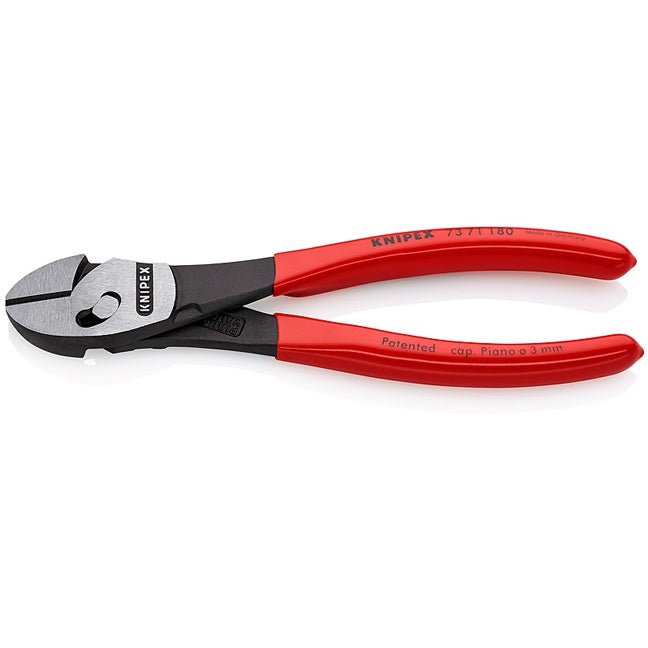 Knipex 7371180 - Pince coupante diagonale à fort effet de levier TwinForce 7″